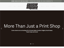 Tablet Screenshot of freshprintshalifax.com